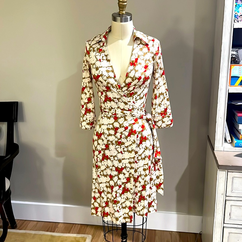 DVF vintage wrap dress
